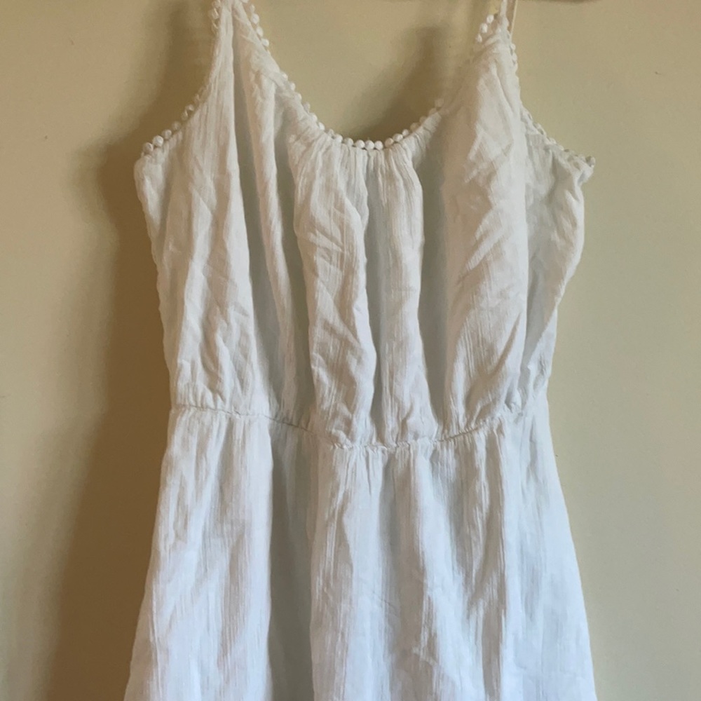 White sun dress